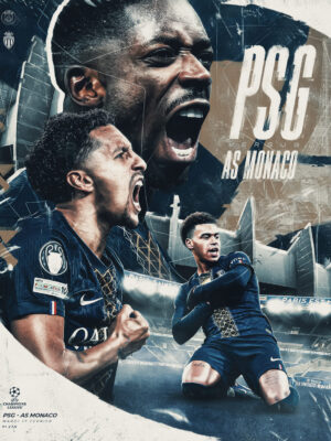 PSG MONACO UCL